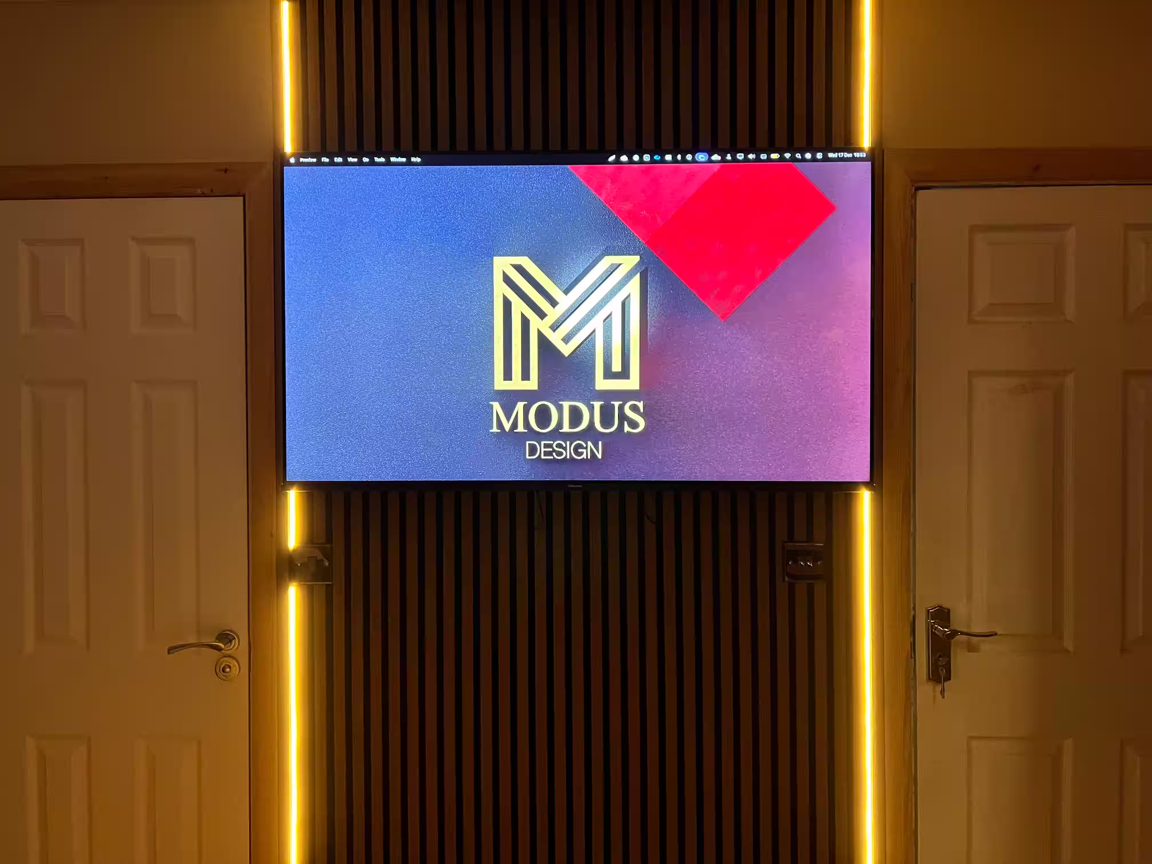 The Cinema Media Wall